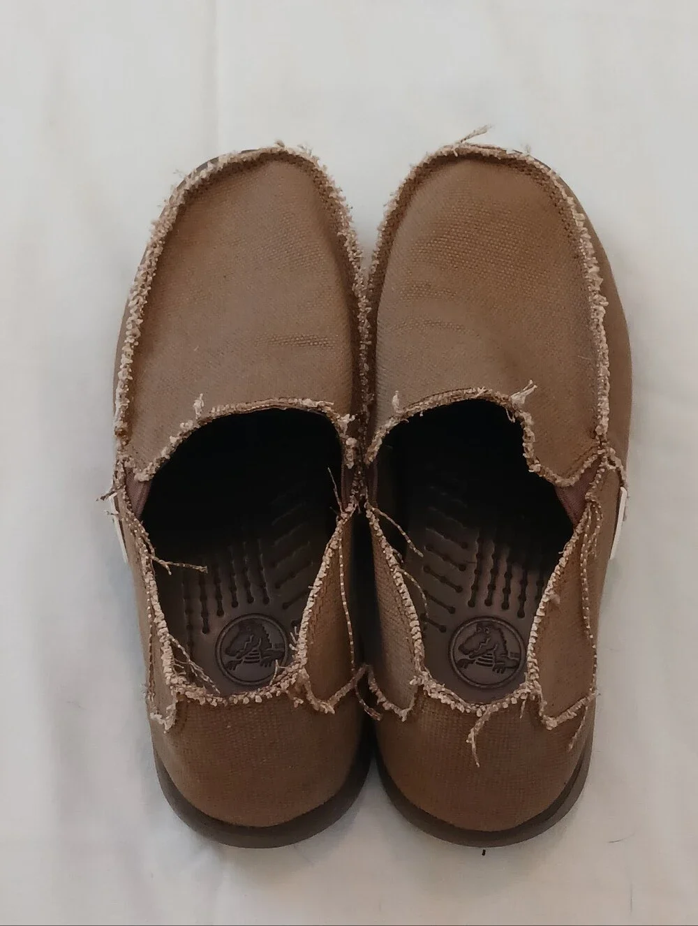 CROCS Santa Cruz Like New Deck Shoes